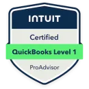Certified QuickBooks Level 1 ProAdvisor